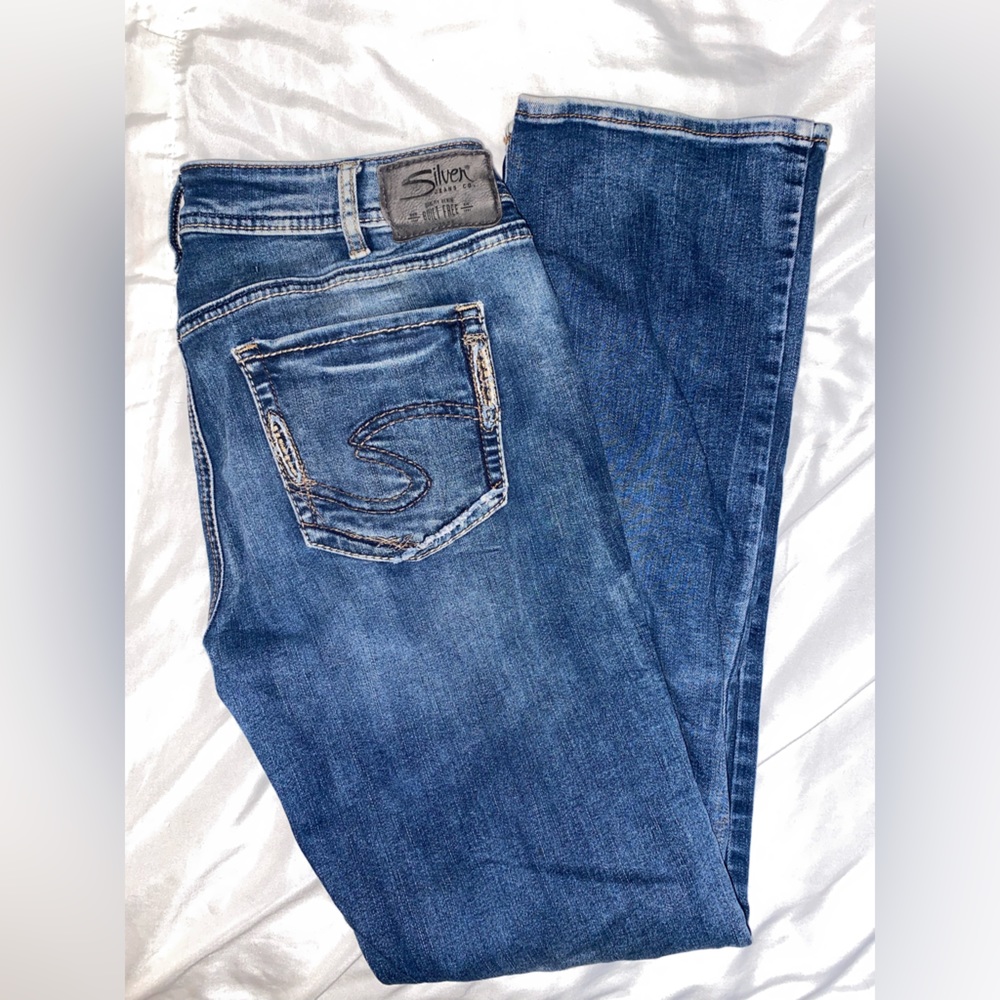 Women’s Bootcut Silver Jeans, Size 30 (Waist)